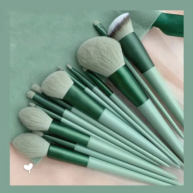 13Pcs Soft Fluffy Makeup Brushes Set